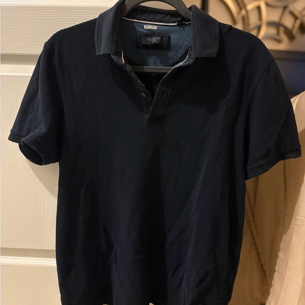 Ted Baker Dark Blue Polo Shirt for Men